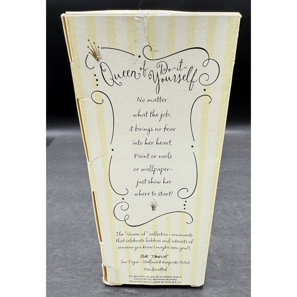 2004 Hallmark Keepsake Christmas Ornament Queen of Do It Yourself New Boxed - Picture 4 of 5